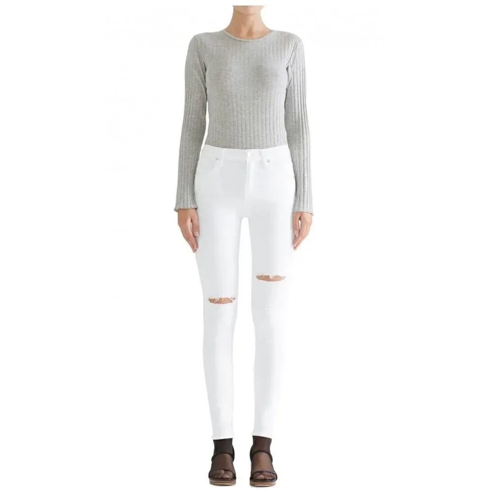 Agolde Sophie Distressed Skinny Jeans